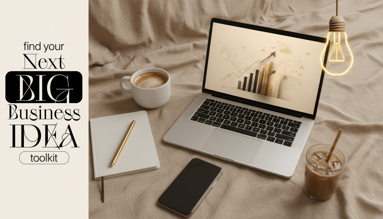 Business Idea Toolkit: Trendspotting, Gaps, MVP Tests