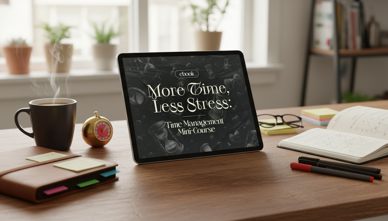 Plan a Calmer Week: Pomodoro, Priorities & Time Blocks