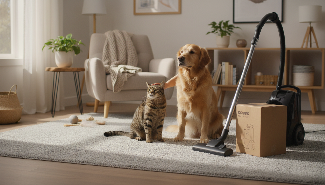 Vacuum Anxiety in Pets: Calm Cleaning for Dogs & Cats