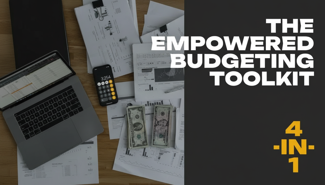 Empowered Budgeting Toolkit: 4-in-1 Excel Budget Bundle