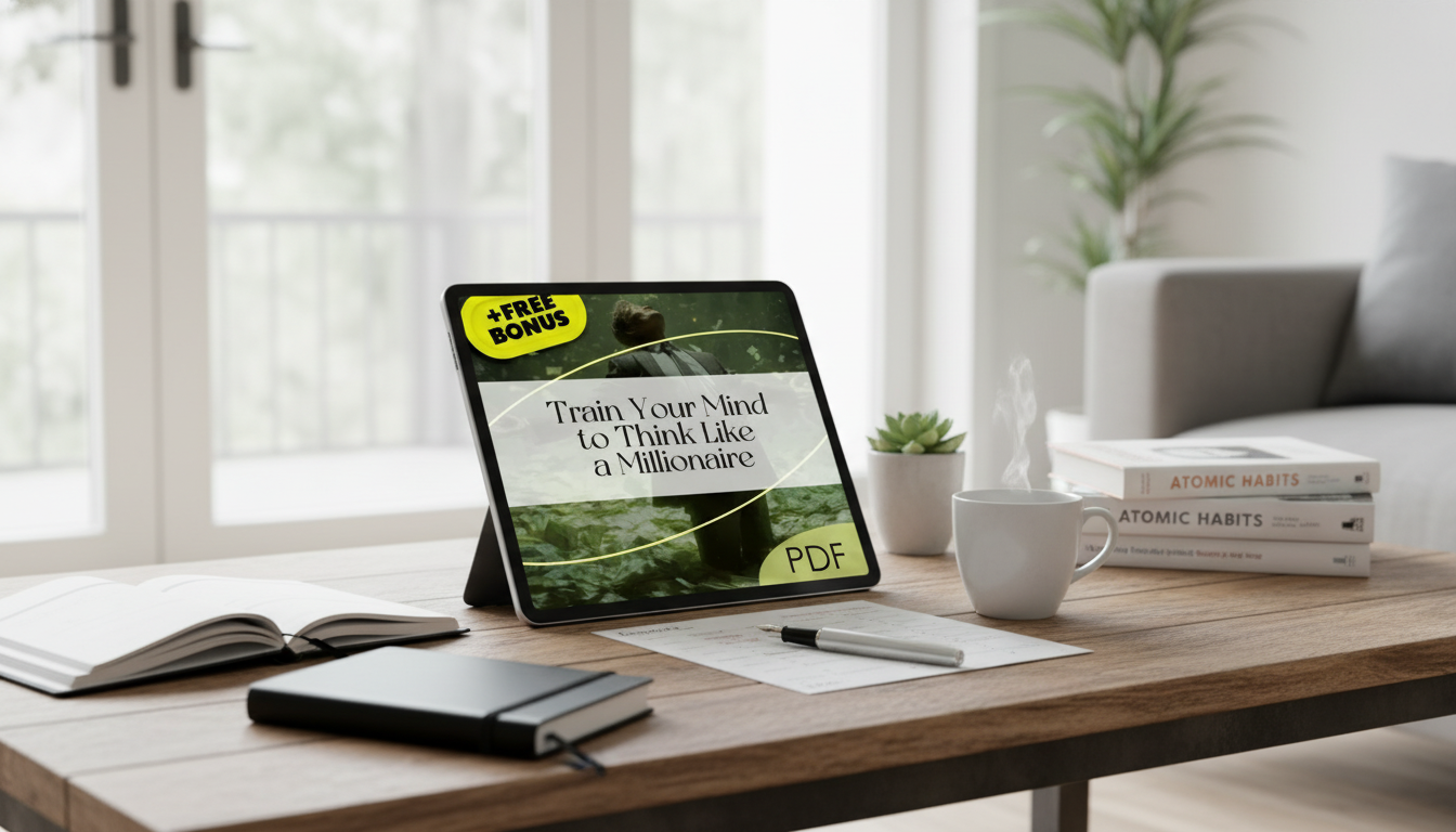 Millionaire Mindset Workbook: Build Wealth Habits Daily