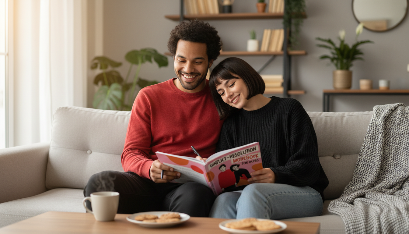 Printable Couples Conflict Workbook for Calm, Safe Talks