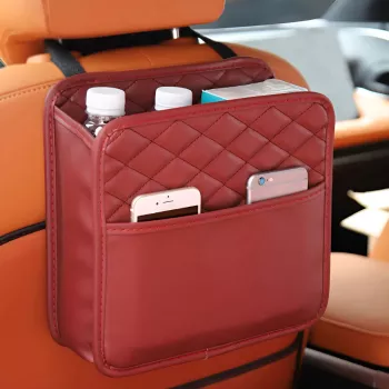 Multifunctional Car Seat Storage Bag for Clutter-Free Drives